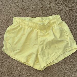 Athletic Works Women's Bright Yellow Shorts